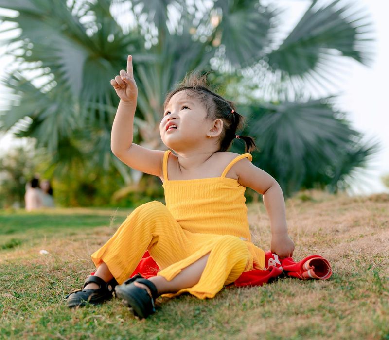 Person feeling energized and happy in a natural outdoor setting.